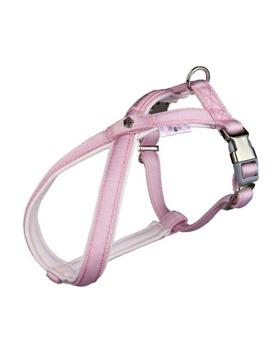 Uprząż "PRINCESS" S 35-56cm/15mm rożowa