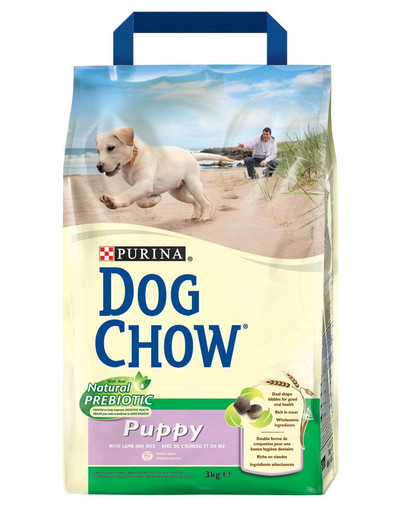 Purina dog chow puppy lamb & rice 3 kg