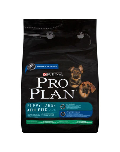 Pro Plan Puppy Large Breed Athletic jagnięcina ryż 3 kg