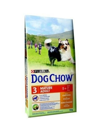 Dog Chow Mature Adult Kurczak 14Kg+2,5Kg Gratis