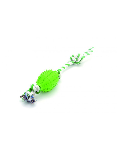 Zabawka zibi piłka na sznurku zielony 45 cm