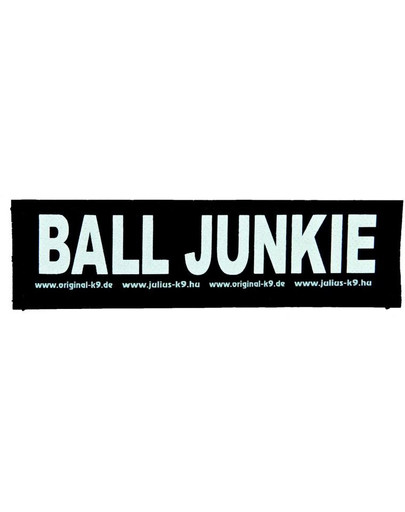 Julius-K9 velcro stickers. l. ball junkie