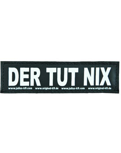 Julius-K9 velcro stickers. l. der tut ni x