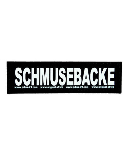 Julius-K9 velcro stickers. l. schmusebacke