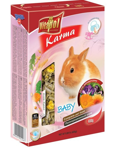 Pokarm dla królika BABY 400g