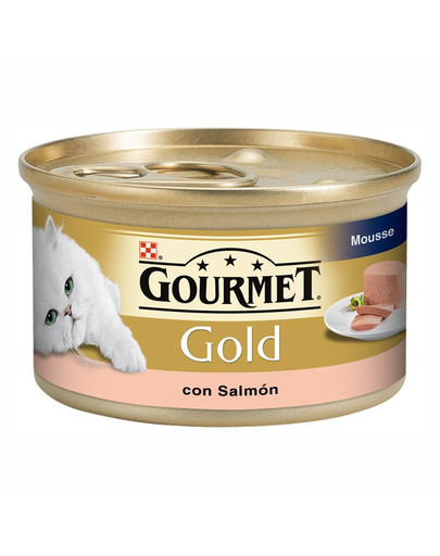 Gourmet gold mus łosoś 85g