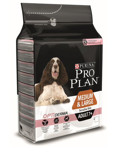 PURINA PRO PLAN MEDIUM LARGE ADULT 7+ Sensitive Skin 3kg