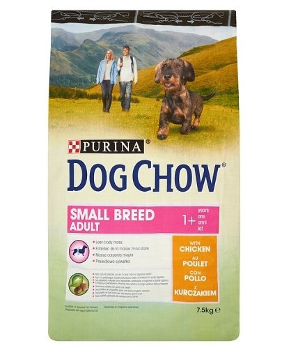Dog Chow Adult Małe Rasy Kurczak 7.5Kg