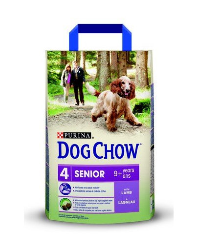 Dog Chow Senior Jagnięcina 2Kg+500G Gratis