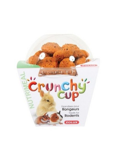 Crunchy Cup Candy Przysmaki Marchewka/Siemię Lniane 200 g