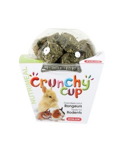 Crunchy Cup Blocks Przysmaki  Lucerna/Marchewka 200 g