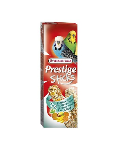 Prestige Sticks Budgies Exotic Fruit 60 g  Kolby Owocowe Dla Papużek Falistych