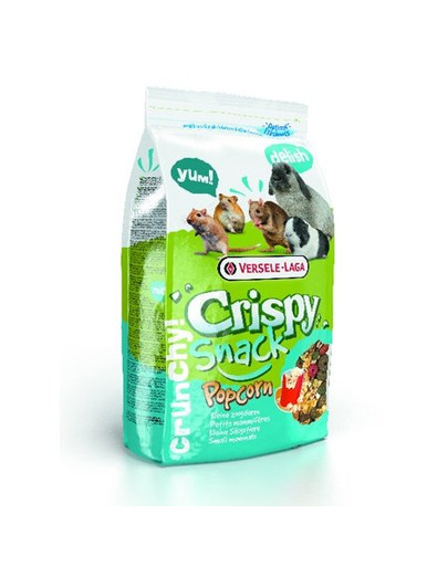 Crispy Snack Popcorn 650 g - Mieszanka Uzupełniająca Z Popcornem Dla Gryzoni