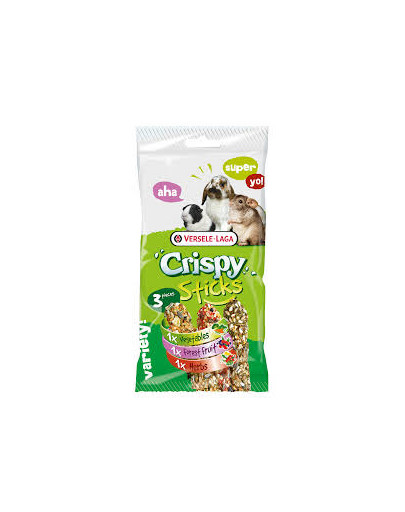 Crispy Sticks Herbivores Triple Variety Pack 165 g 3 Kolby