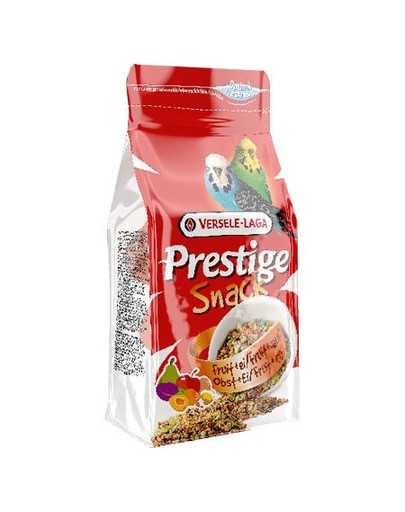 Prestige Snack Budgies 125 g - Przysmak Przysmak Z Biszkoptami I Owocami Dla Papużek Falistych