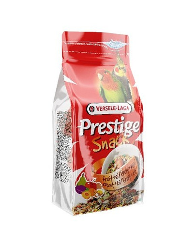 Prestige Snack Parakeets 125 g - Przysmak Przysmak Z Biszkoptami I Owocami Dla Średnich Papug