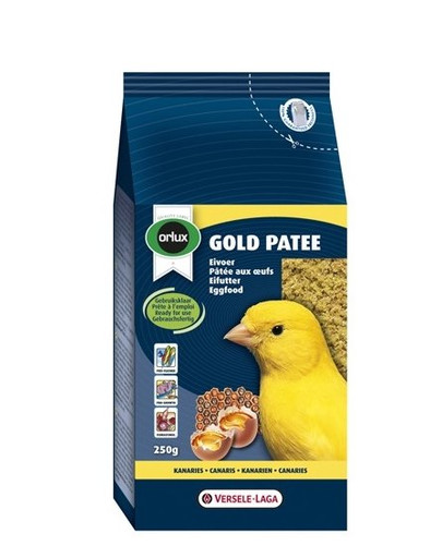 Gold Patee Canaries Yellow 250 g Pokarm Jajeczny Dla Żółtych Kanarków