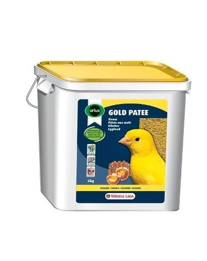 Gold Patee Canaries Yellow 25 kg Pokarm Jajeczny Dla Żółtych Kanarków