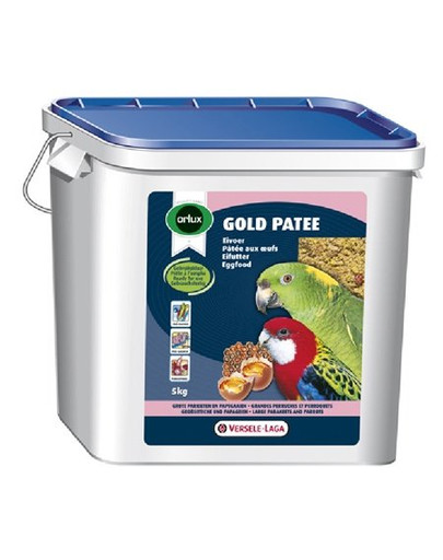 Gold Patee Large Parakeets And Parrots 5 kg - Pokarm Jajeczny Dla Średnich I Dużych Papug