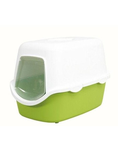 Toaleta CATHY z filtrem biało-zielona