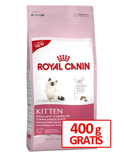 Kitten 400 g + 400 g gratis