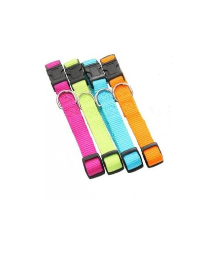 Obroża Nylon Regul. 20 mm Kol. Seledynowy