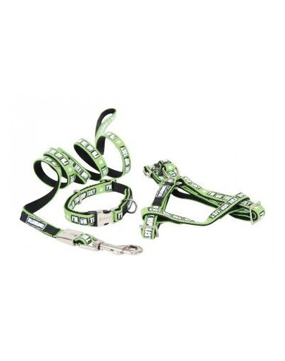 Szelki Envy Vip Regul. 10 mm Kol. Zielony