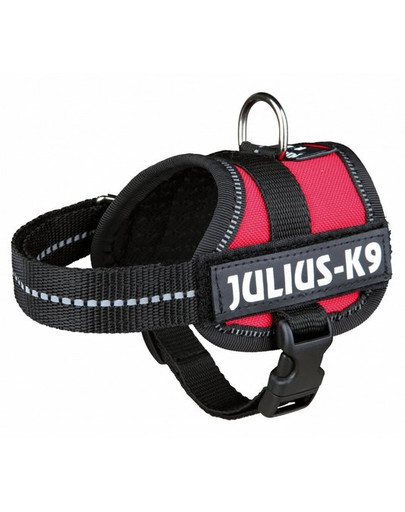 Szelki Julius-K9 powerharness baby XS 30–40 cm czerwony