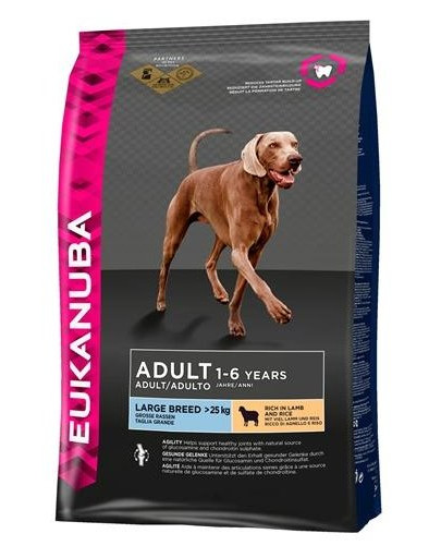 Adult large lamb & rice 12 kg
