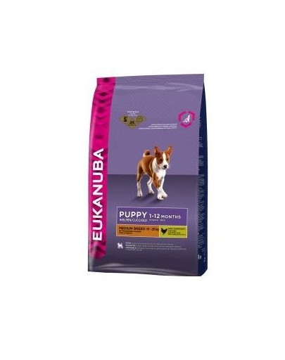 Puppy & junior medium 15 kg