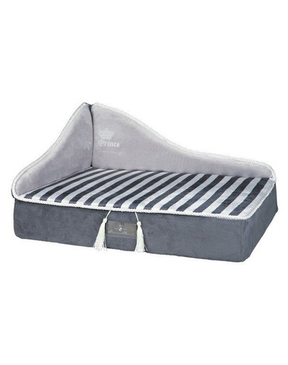 Sofa "My Prince" 60 x 32 x 45 cm szara