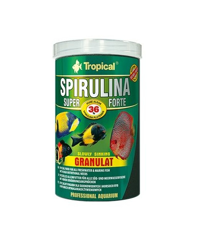 Super spirulina forte chips 1000 ml (520g) *puszka