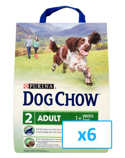 Dog Chow Adult jagnięcina 2.5 kg x 6