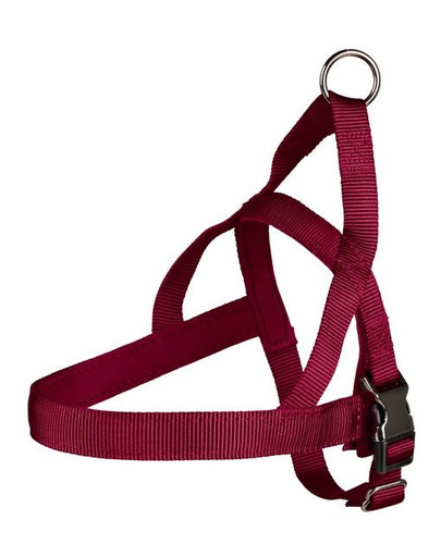 Szelki Norweskie Experience, L–XL: 68–88 cm/30 mm, Czerwone Wino
