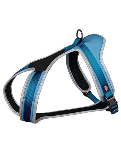 Szelki Spacerowe Experience, L–XL: 70–100 cm/20 mm, Niebieskie