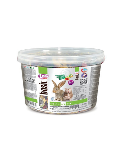 Pokarm 2W1 Dla Chomika I Królika 1,9kg