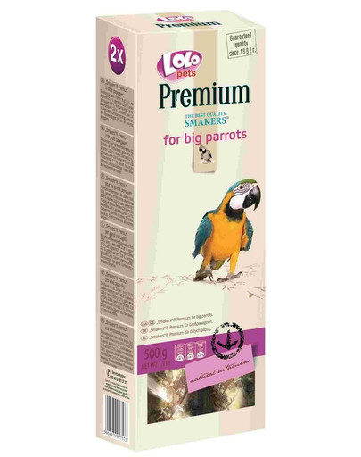 Smakers Premium Dla Dużych Papug