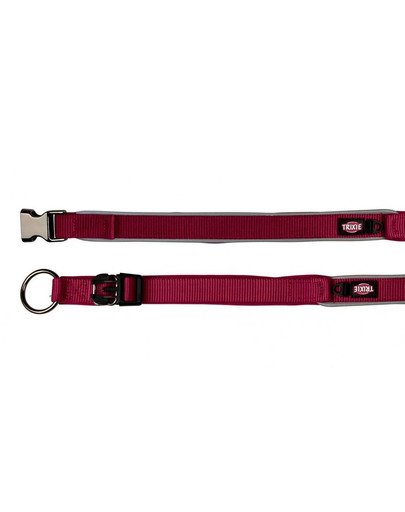 Obroża Experience, XS–S: 30–40 cm/15 mm, Czerwone Wino