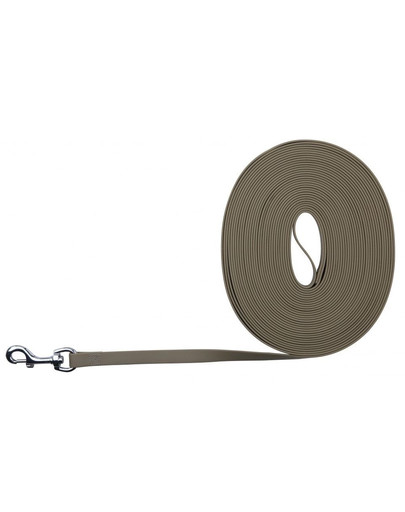 Easy Life Tracking Leash, 15 M/17 mm, Taupe