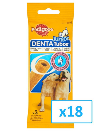 Junior tubos 72 g x18