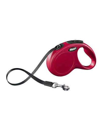Smycz New Classic M-L Taśma 5 m do 35 kg