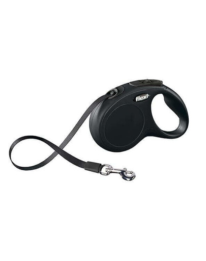 Smycz New Classic M-L Taśma 5 m do 35 kg