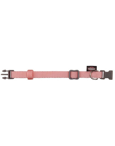 Obroża Premium, L–XL: 40–65 cm/25 mm, Różowa