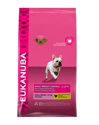 Weight Control Adult Small Breeds Chicken 3 kg