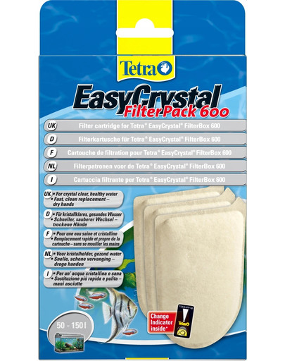 EasyCrystal Filter Pack 600-wkład gąbka