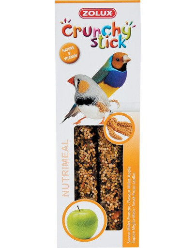 Crunchy Stick Ptaki Egzotyczne Proso/Jabłko 85 g