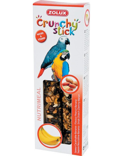 Crunchy Stick Papuga Orzech Ziemny/Banan 115 g
