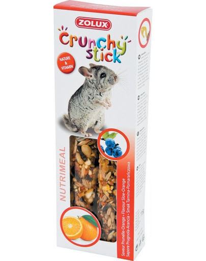 Crunchy Stick Szynszyla Tarnina/Pomarańcza 115 g