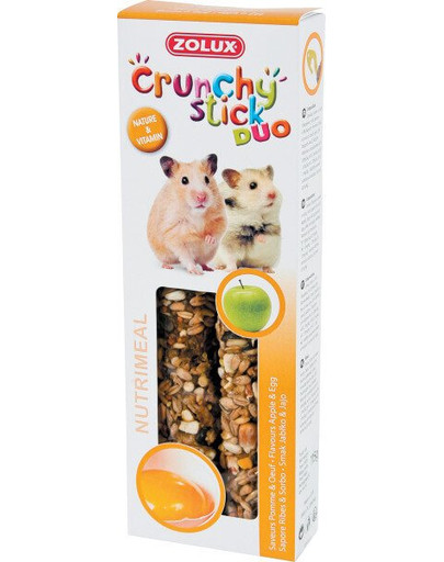 Crunchy Stick Chomik Jabłko/Jajko 115 g
