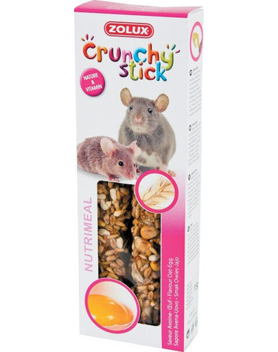 Crunchy Stick Szczur/Mysz Owies/Jajko 115 g